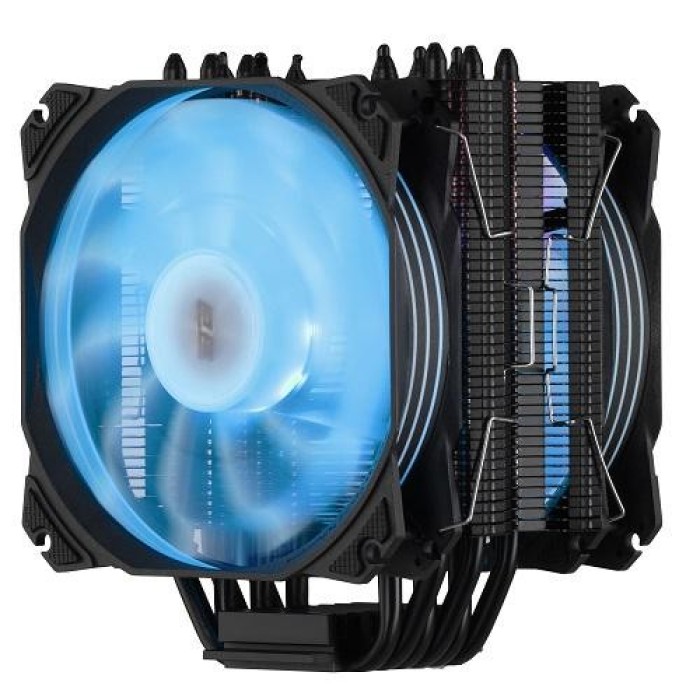 Процесорний кулер 2E GAMING Air Cool TDP 180W (AM5,AM4, LGA1700, LGA1200) (ACN120B-ARGB)