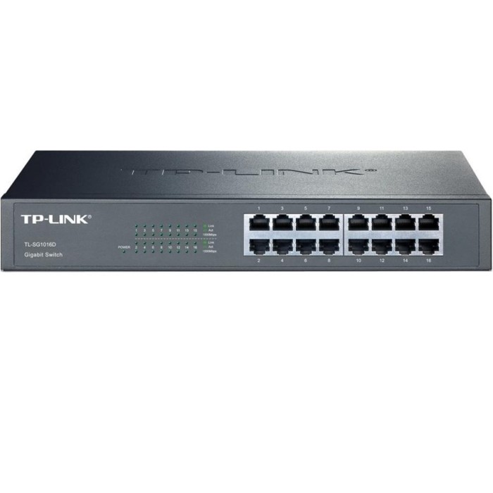 Комутатор TP-LINK TL-SG1016D гігабітний (TL-SG1016D)