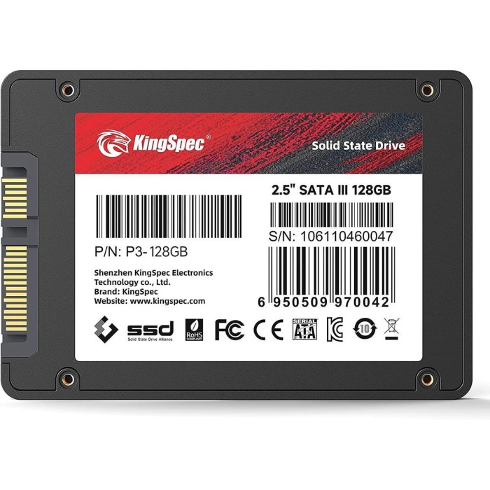 Накопичувач KingSpec SSD 2.5 128GB (KingSpec SSD 2.5 128GB)