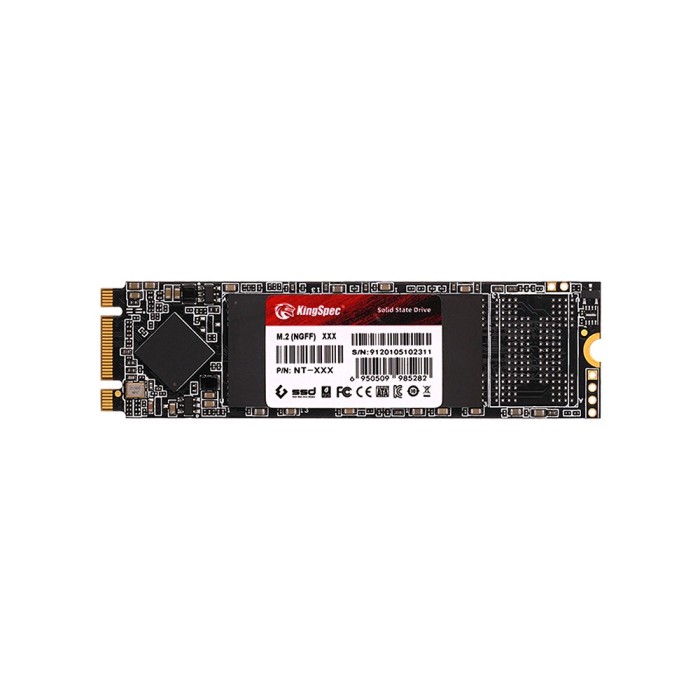 Накопичувач KingSpec М.2 SATA SSD 64GB 2280 M.2 NGFF 22mm*80mm SATAIII 6Gb/s (M.2 (NGFF) 64GB)