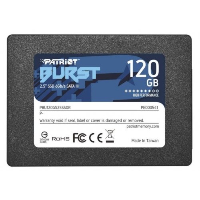 Накопичувач SSD Patriot Burst 120GB TLC 2.5 (PBU120GS25SSDR)