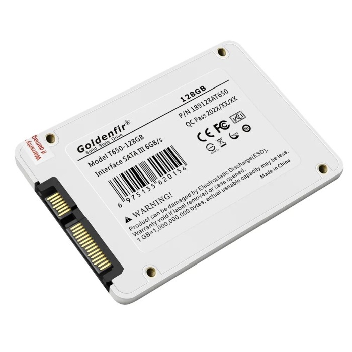 SSD-накопичувач Goldenfir 256GB SATAIII 2.5` (Goldenfir) White (SE-256GB)