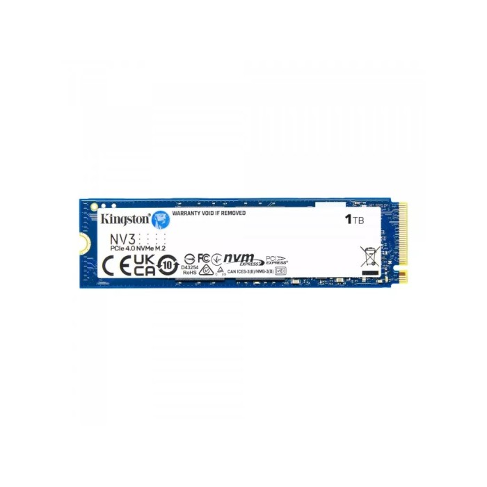 Накопичувач SSD M.2 2280 1TB Kingston (SNV3S/1000G)