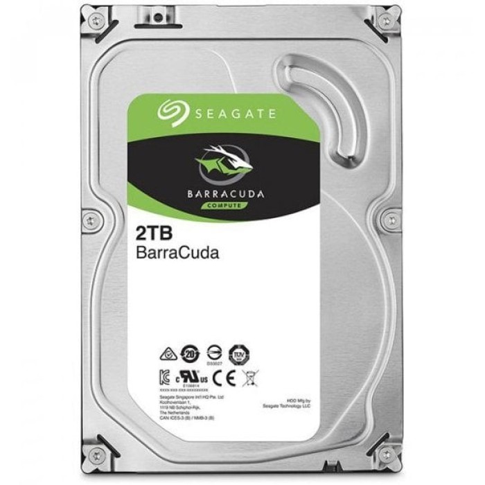Жорсткий диск Seagate BarraCuda HDD 2TB 7200rpm 256MB 3.5 SATA III (ST2000DM008)