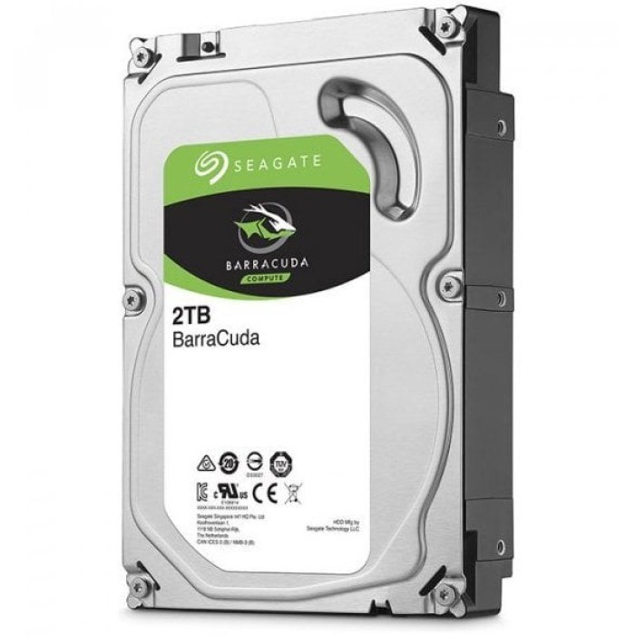 Жорсткий диск Seagate BarraCuda HDD 2TB 7200rpm 256MB 3.5 SATA III (ST2000DM008)