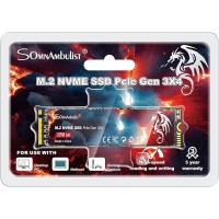 SSD-накопичувач SomnAmbulist 256 ГБ M.2 NVMe (SomnAmbulist 256 ГБ M.2 NVMe)