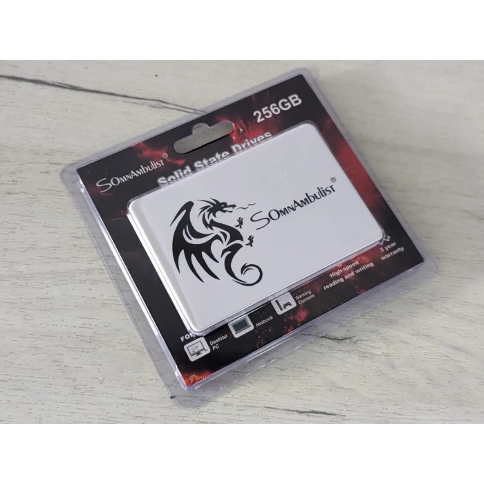 SSD-накопичувач SomnAmbulist Sata III 256Gb White (SomnAmbulist Sata III 256Gb White)