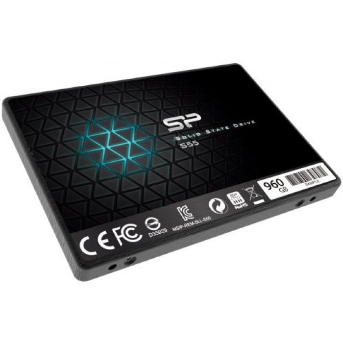 SSD диск Silicon Power Slim S55 120GB 2.5 SATAIII TLC (SP120GBSS3S55S25)