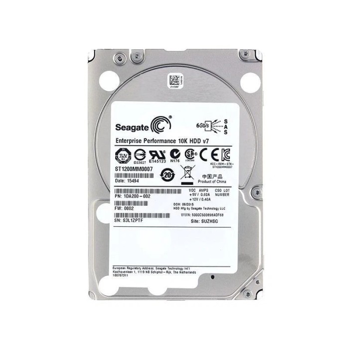 Жорсткий диск Seagate HDD 1.2TB 10K 6G SAS 2.5'' (ST1200MM0007) (Seagate_HDD_1.2TB_10K_6G_SAS_2.5''_(ST1200MM0007))