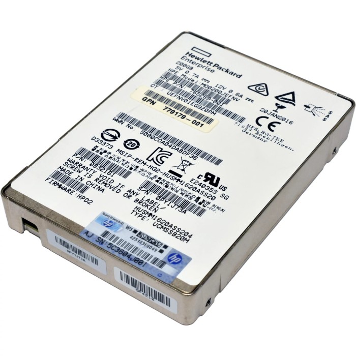 Твердотільний накопичувач HGST SSD 200GB 12G SAS 2.5'' (HUSMM1620ASS204) (HGST_SSD_200GB_12G_SAS_2.5''_(HUSMM1620ASS204))