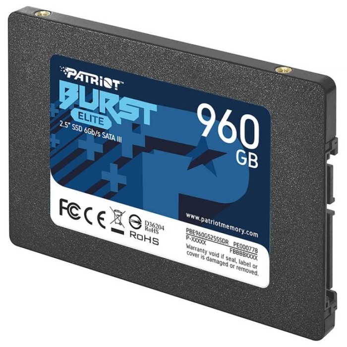 SSD диск Patriot Burst 960GB 2.5` SATAIII (ID72181652040368857)