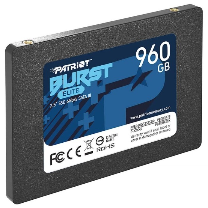 SSD диск Patriot Burst Elite 960GB 2.5` SATAIII (ID72181652040368858)
