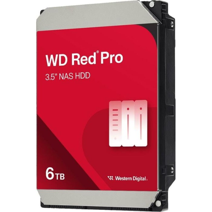 Жорсткий диск Western Digital Red Pro 6TB 7200rpm 256MB 3.5` SATAIII (WD6005FFBX)