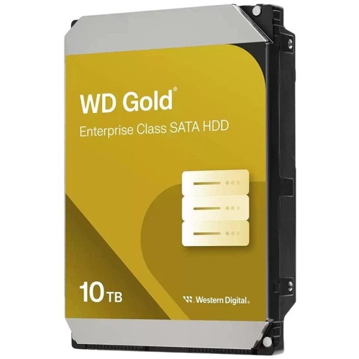 Жорсткий диск Western Digital Gold 10TB 7200rpm 256MB WD102KRYZ 3.5` SATA III (WD102KRYZ-01A5AB0)
