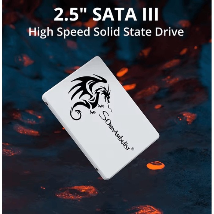 SSD-накопичувач SomnAmbulist H650 Sata III 512Gb White (H650_512GB)