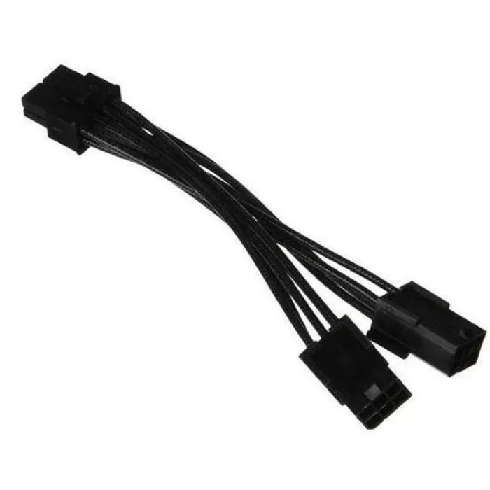 Перехідник EVGA 2x6 pin to 1x8 pin (W000-00-000143)