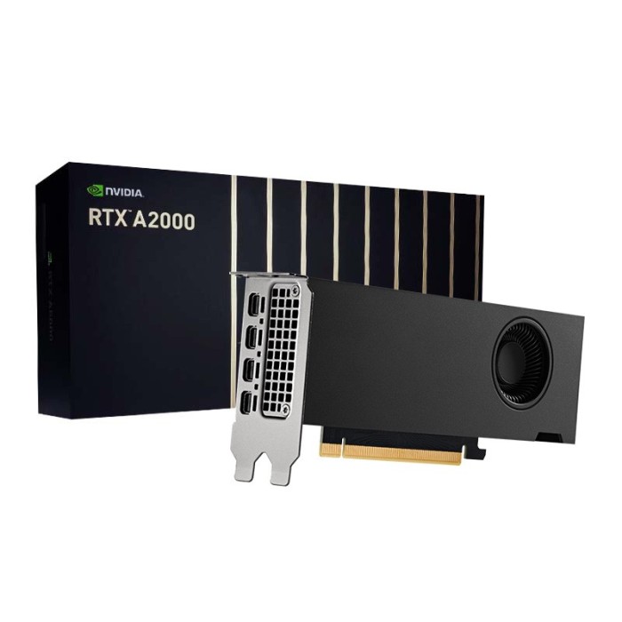 Відеокарта PNY NVIDIA RTX A2000 6GB GDDR6 (VCNRTXA2000ATX)