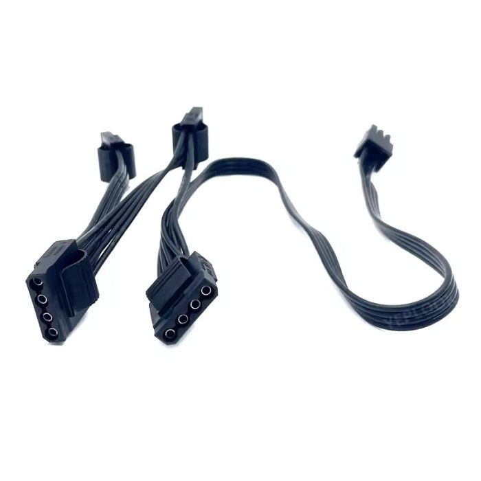 Перехідний Corsair 6pin to 4xMolex (6pin to 4xMolex)