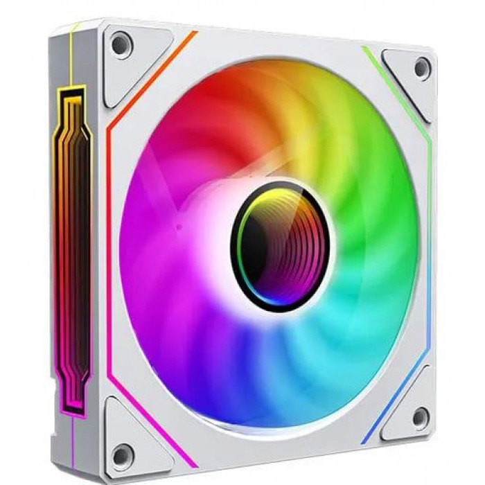 Вентилятор UPSIREN UF-1 PRISM 4 Pro 120mm ARGB (White) (UF-1 PRISM 4 Pro 120mm white)