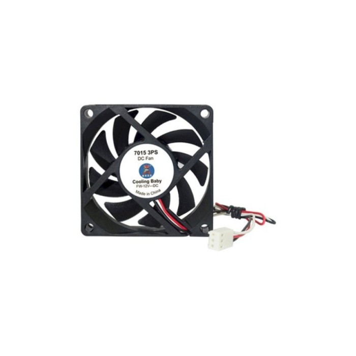 Вентилятор Cooling Baby FW-12V-DC 70X70X15мм 12V 3-pin (FW-12V-DC)