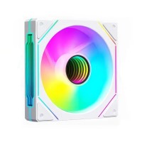 Вентилятор UPSIREN UF-4 PRISM 6 Pro 120mm ARGB (White) (UF-4 PRISM 6 Pro 120mm white)