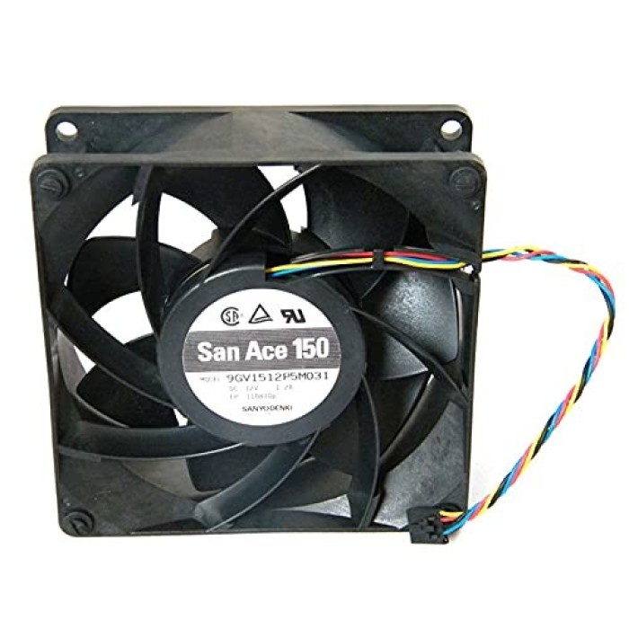 Вентилятор San Ace 150 9GV1512P5M031 12V 1.2A 150x150x50мм 4-провідний (9GV1512P5M031)