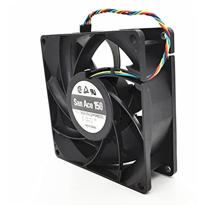 Вентилятор San Ace 150 9GV1512P5M031 12V 1.2A 150x150x50мм 4-провідний (9GV1512P5M031)
