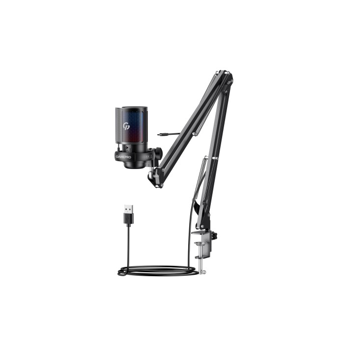 Конденсаторний USB мікрофон з пантографом GamePro (UGM145B) (UGM145B)
