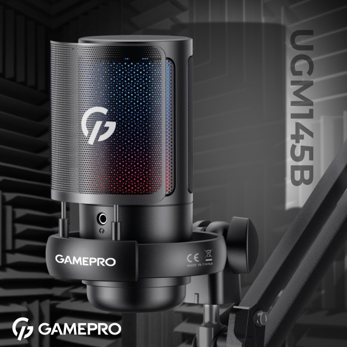 Конденсаторний USB мікрофон з пантографом GamePro (UGM145B) (UGM145B)