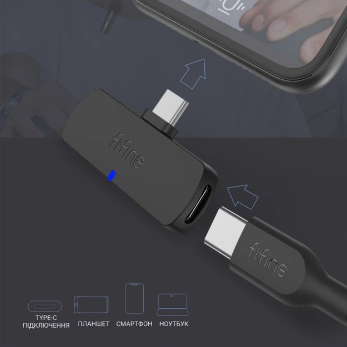 Безпровідний петличний мікрофон Fifine M6 (M6)