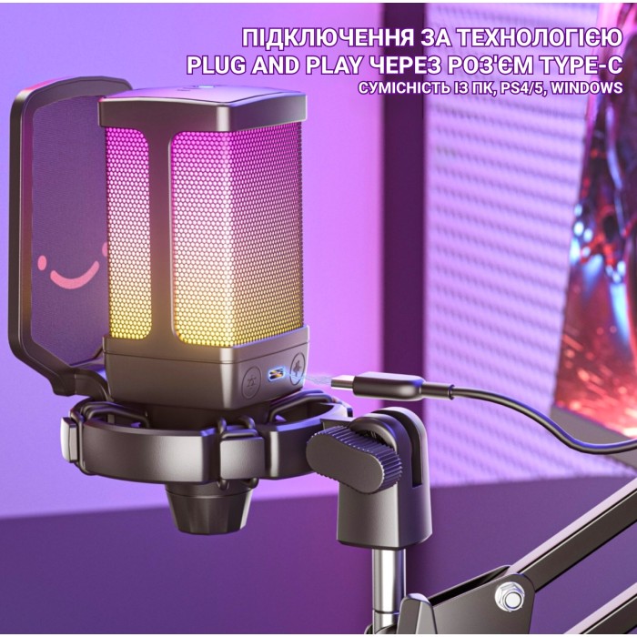 Мікрофон Fifine Q6T Black (Q6T)