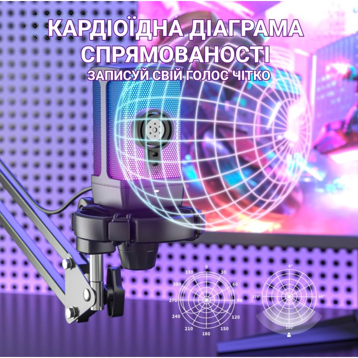 Мікрофон Fifine Q6T Black (Q6T)