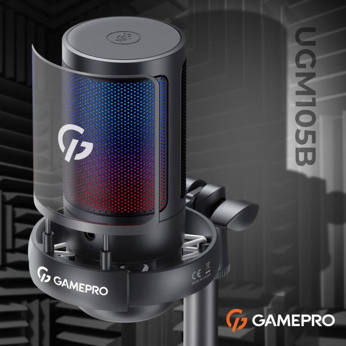 Конденсаторний USB мікрофон GamePro (UGM105B) (UGM105B)