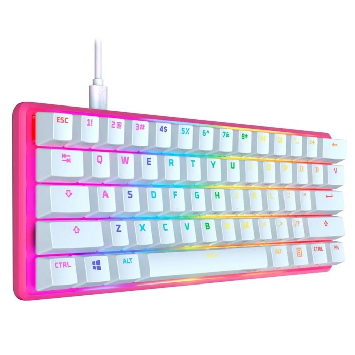 Клавіатура HyperX Alloy Origins 60 HX Red USB Pink (572Y6AA)