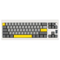 Клавіатура механічна бездротова EPOMAKER Shadow-X Wisteria Linear White (SHX-W-WL) (SHX-W-WL)