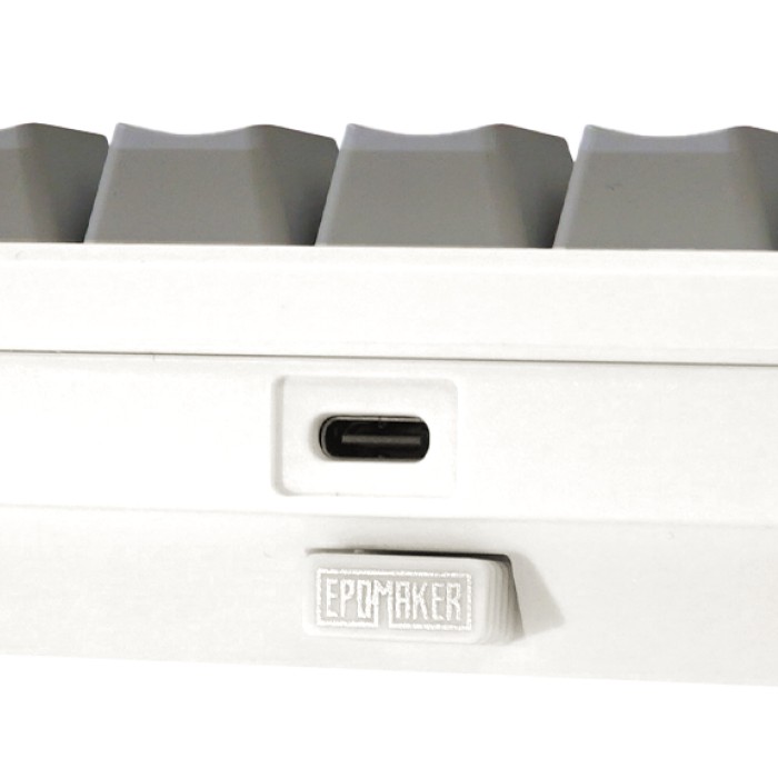 Клавіатура механічна бездротова EPOMAKER Shadow-X Wisteria Linear White (SHX-W-WL) (SHX-W-WL)