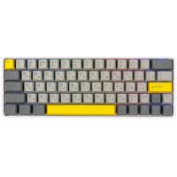 Клавіатура механічна бездротова EPOMAKER EP64 Mulan White (EP64-W-M) (EP64-W-M)