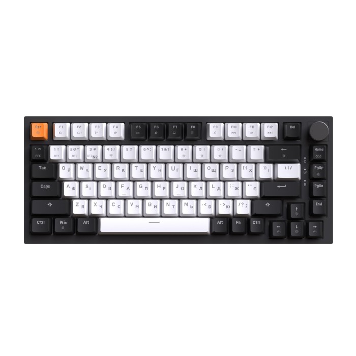 Бездротова механічна клавіатура GamePro Asgard Valhalla (MK160B Pro) 75% QLAB orange switches (MK160B Pro)