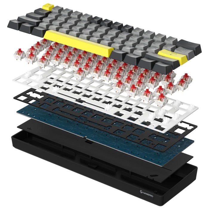 Клавіатура механічна бездротова GamePro Asgard Fenrir (MK130G Pro) (MK130G Pro)