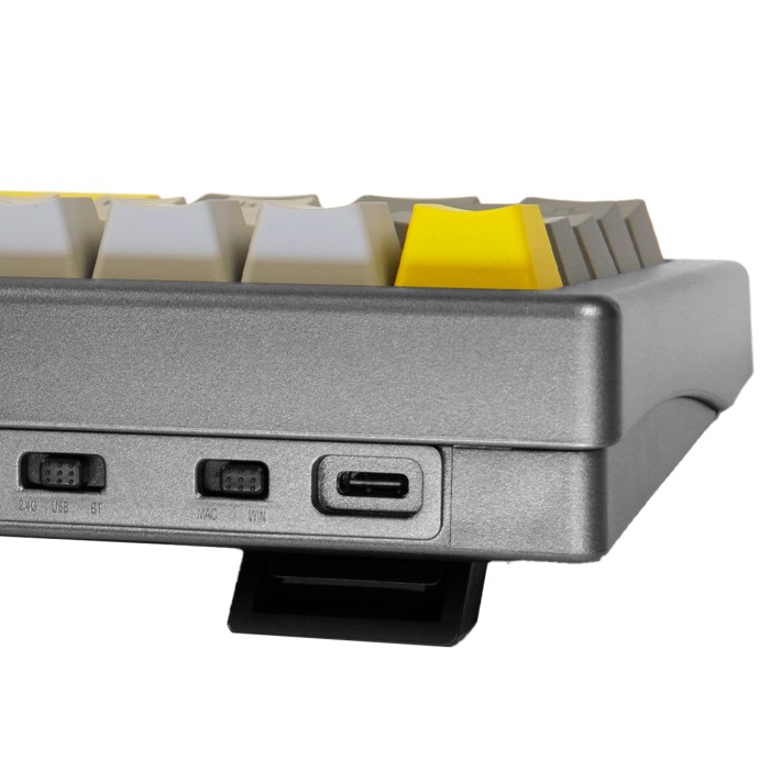 Клавіатура механічна бездротова EPOMAKER EK68 Budgerigar V2 Black (EK68-B-BV2) (EK68-B-BV2)