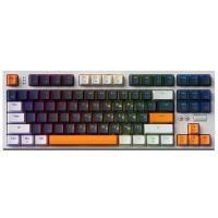 Дротова механічна клавіатура GamePro MK180W (Red) з Hot-Swap RGB White (MK180W)