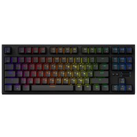 Дротова механічна клавіатура GamePro MK180B (Red) з Hot-Swap RGB Blac (MK180B)