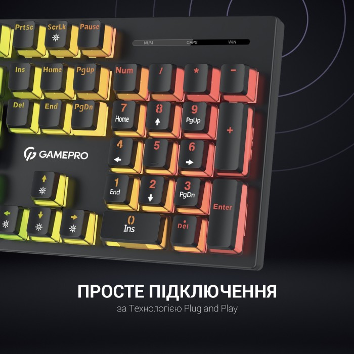 Клавіатура механічна GamePro MK85R (MK85R)