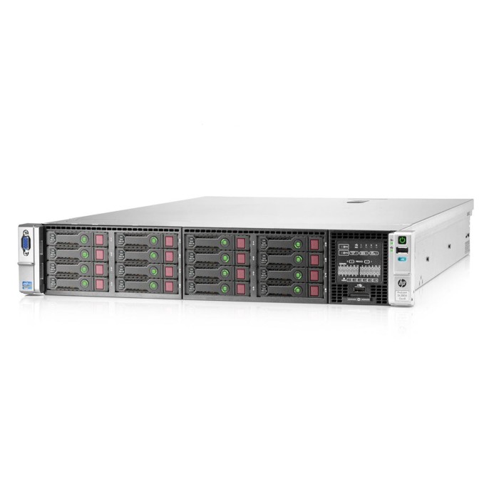 Сервер HPE ProLiant DL380p Gen8 16SFF / 2x E5-2630L / 64GB RAM (HP_DL380P_G8_16SFF)
