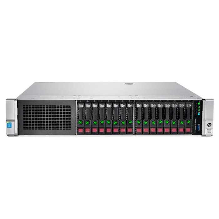 Сервер HPE ProLiant DL380 Gen9 16SFF / 2x E5-2690v4 / 64GB RAM (HP_DL380_G9_16SFF)