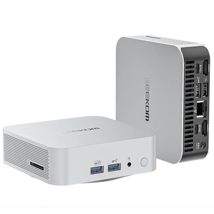 Міні ПК Неттоп GEEKOM Mini A7 / AMD Ryzen 9 7940HS / RAM 32GB / SSD 2TB / 2 x HDMI / LAN / Wi-Fi 6E / Bluetooth 5.2 / Windows 11 Pro (A7R97940HS-322T-EU)