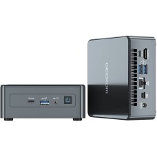 Міні ПК Неттоп GEEKOM Mini IT11 / Intel i7-11390H / RAM 32GB / SSD 1TB / 2 x HDMI / LAN / Wi-Fi 6E / Bluetooth 5.2 / Windows 11 / Grey (GMIT11i711390H-321T-EU)