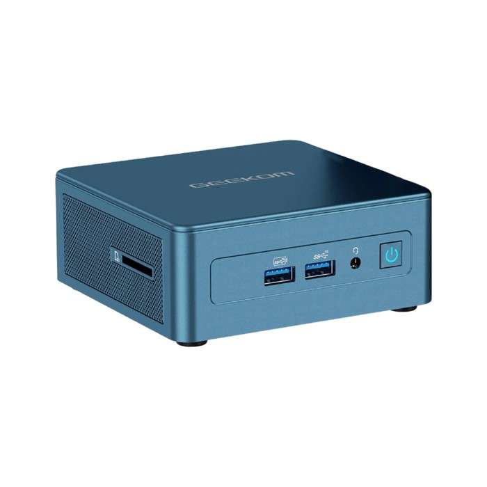 Міні ПК Неттоп GEEKOM Mini IT12 / Intel i7-12650H / RAM 32GB / SSD 1TB / 2 x HDMI / LAN / Wi-Fi 6E / Bluetooth 5.2 / Windows 11 / Grey (GMIT13i712650H-321T-EU)