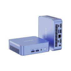 Міні ПК Неттоп GEEKOM Mini AX8 Pro / AMD Ryzen 7 8845HS / RAM 32GB / SSD 1TB / 2 x HDMI / LAN / Wi-Fi 6E / Bluetooth 5.2 / Windows 11 Pro