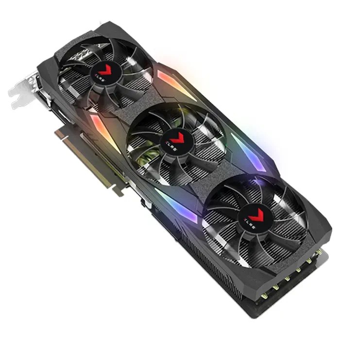 Відеокарта PNY GeForce RTX 3080 XLR8 Gaming UPRISING EPIC-X RGB Triple Fan Edition 10GB GDDR6 (VCG308010TFXMPB)